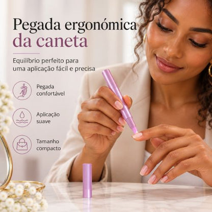 Caneta Essência 3 em 1 para Cuidados das Unhas